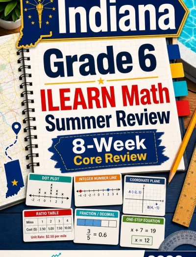 Indiana ILEARN Grade 6 Math Summer Review