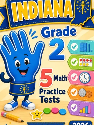 5 Full-Length Indiana Grade 2 Math Practice Tests