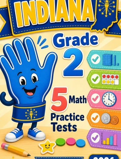 5 Full-Length Indiana Grade 2 Math Practice Tests