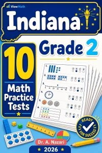 10 Full-Length Indiana Grade 2 Math Practice Tests
