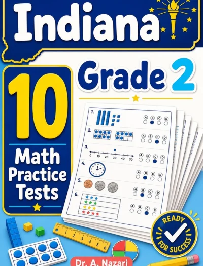 10 Full-Length Indiana Grade 2 Math Practice Tests