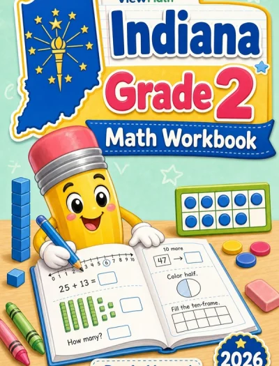 Indiana Grade 2 Math Workbook