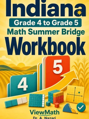 Indiana ILEARN Grade 4 Math Summer Bridge Workbook