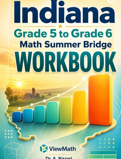 Indiana ILEARN Grade 5 Math Summer Bridge Workbook