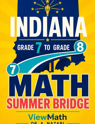 Indiana ILEARN Grade 7 to Grade 8 Math Summer Bridge