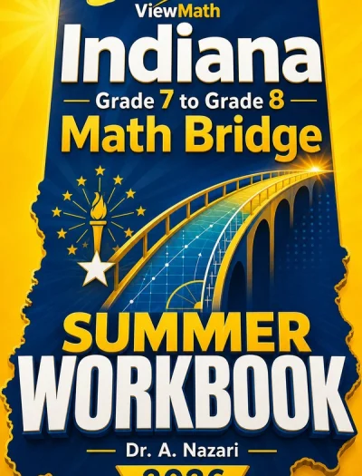 Indiana ILEARN Grade 7 to Grade 8 Math Summer Bridge Workbook