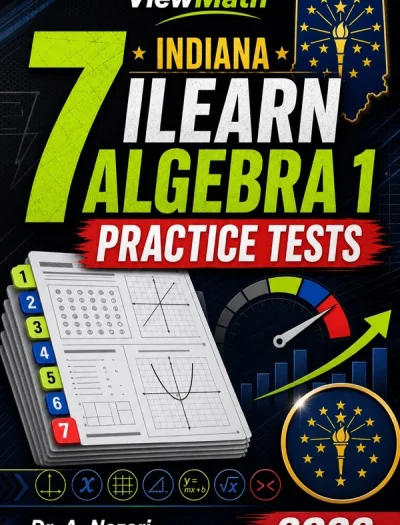 7 Indiana ILEARN Algebra 1 Math Practice Tests