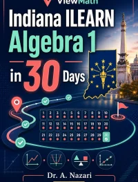 Indiana ILEARN Algebra 1 Math in 30 Days