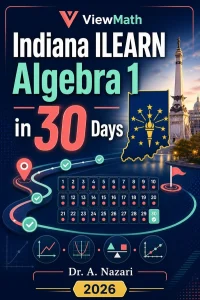 Indiana ILEARN Algebra 1 Math in 30 Days