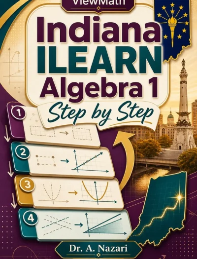 Indiana ILEARN Algebra 1 Math Step by Step