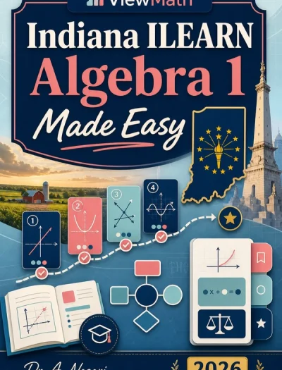 Indiana ILEARN Algebra 1 Math Made Easy