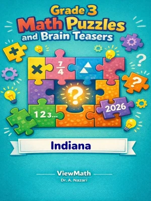 Indiana ILEARN Grade 3 Math Puzzles and Brain Teasers
