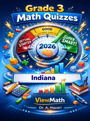 Indiana ILEARN Grade 3 Math Quizzes