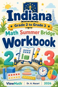 Indiana Grade 2 to Grade 3 Math Summer Bridge Workbook