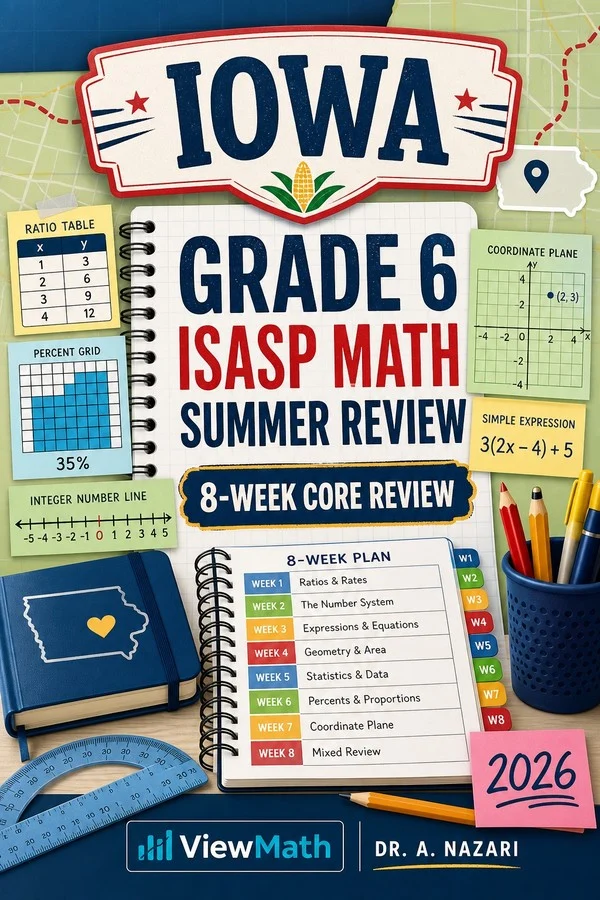 Iowa ISASP Grade 6 Math Summer Review