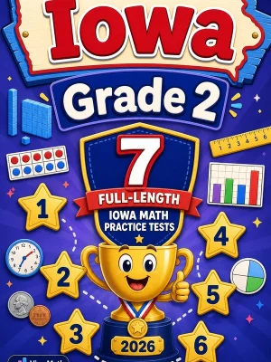 7 Full-Length Iowa Grade 2 Math Practice Tests
