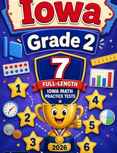 7 Full-Length Iowa Grade 2 Math Practice Tests