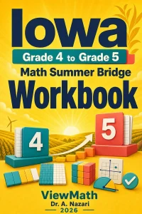Iowa ISASP Grade 4 Math Summer Bridge Workbook