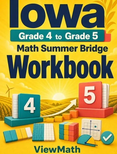 Iowa ISASP Grade 4 Math Summer Bridge Workbook