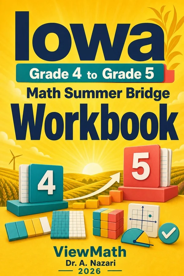 Iowa ISASP Grade 4 Math Summer Bridge Workbook