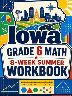 Iowa ISASP Grade 6 Math Summer Review Workbook