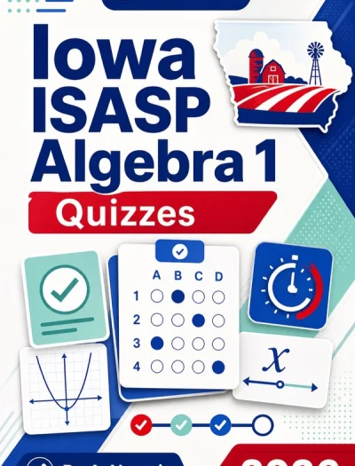 Iowa ISASP Algebra 1 Math Quizzes