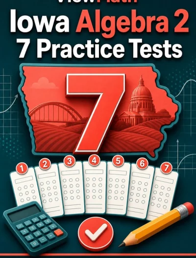 7 Full-Length Iowa Algebra 2 Practice Tests