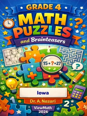 Iowa ISASP Grade 4 Math Puzzles and Brain Teasers