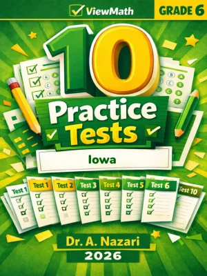 10 Iowa ISASP Grade 6 Math Practice Tests
