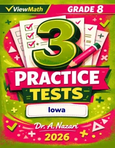 3 Iowa ISASP Grade 8 Math Practice Tests
