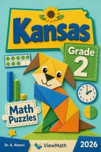 Kansas Grade 2 Math Puzzles and Brain Teasers