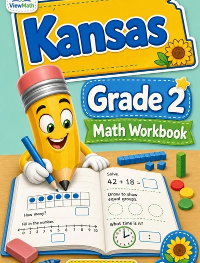 Kansas Grade 2 Math Workbook