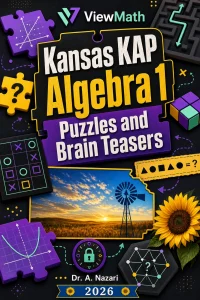 Kansas KAP Algebra 1 Puzzles and Brain Teasers