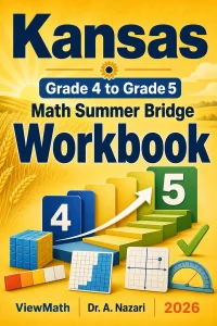 Kansas KAP Grade 4 Math Summer Bridge Workbook