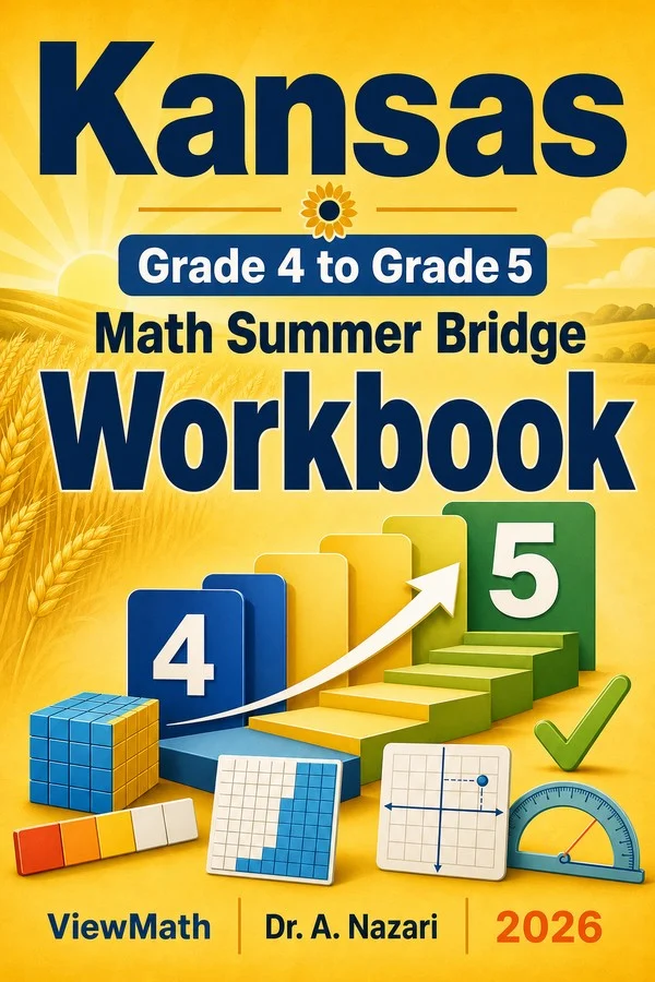 Kansas KAP Grade 4 Math Summer Bridge Workbook