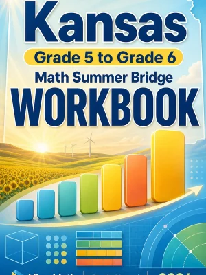 Kansas KAP Grade 5 Math Summer Bridge Workbook