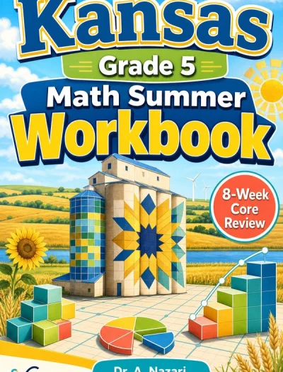 Kansas KAP Grade 5 Math Summer Review Workbook