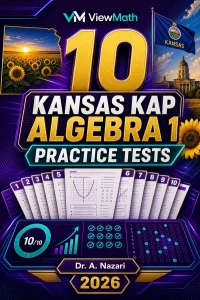 10 Kansas KAP Algebra 1 Math Practice Tests