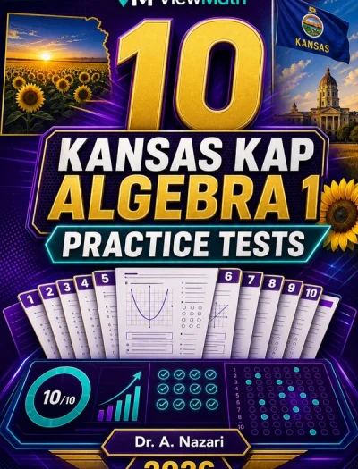 10 Kansas KAP Algebra 1 Math Practice Tests