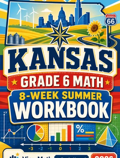 Kansas KAP Grade 6 Math Summer Review Workbook