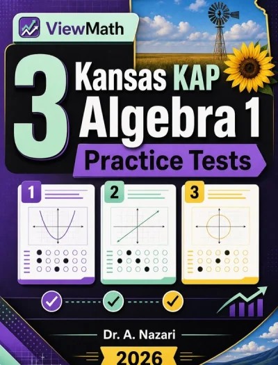 3 Kansas KAP Algebra 1 Math Practice Tests