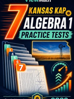 7 Kansas KAP Algebra 1 Practice Tests