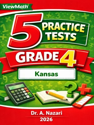 5 Full-Length Kansas KAP Grade 4 Math Practice Tests