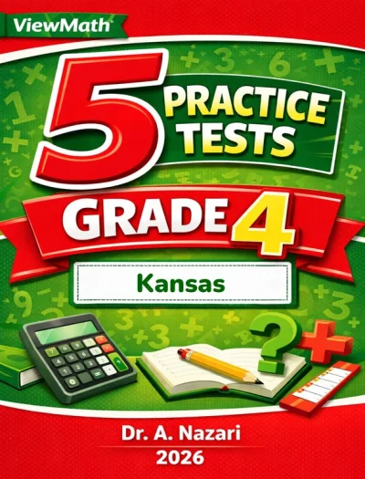 5 Full-Length Kansas KAP Grade 4 Math Practice Tests