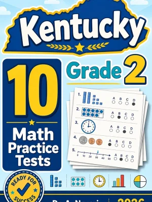 10 Full-Length Kentucky Grade 2 Math Practice Tests
