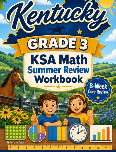 Kentucky KSA Grade 3 Math Summer Review Workbook