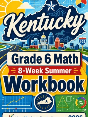 Kentucky KSA Grade 6 Math Summer Review Workbook