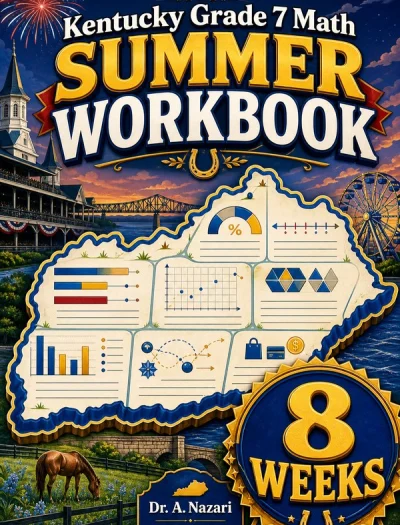 Kentucky KSA Grade 7 Math Summer Review Workbook
