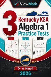 3 Kentucky KSA Algebra 1 Math Practice Tests