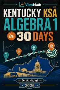 Kentucky KSA Algebra 1 Math in 30 Days